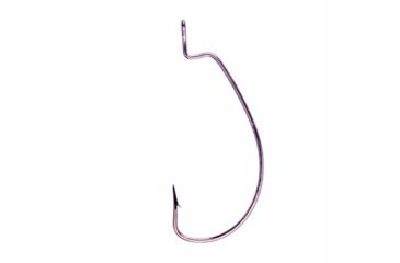Image of Lazer Sharp Wide Gap Worm Hook,Platinum Black,G-Pack Hooks L092GK-4/0