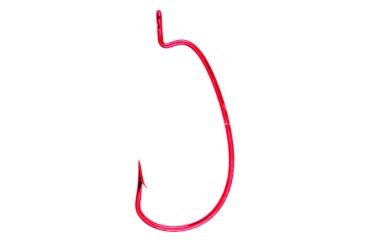 Image of Lazer Sharp Worm Hook,Extra Wide Gap,Non Offset,Ringed Eye,Needlepoint,G-Pack Hooks L7013RG-1