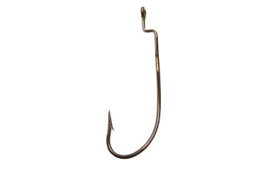 Image of Lazer Sharp Z-Bend Worm Hook,Offset,Rotating,G-Pack Hooks L045G-1/0