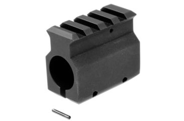Image of LBE Unlimited .750 Gas Block w/Picatinny Rail and Screws, Not Receiver Height, Black, LBARGBR