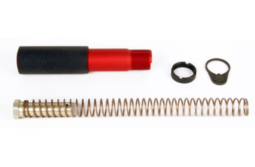 Image of LBE Unlimited PBUFKT-RED Pistol Buffer Tube Kit Red AR-Platform