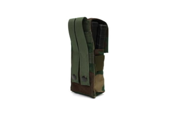Image of LBT 1x2 Double Stacked Mag Pouch, Woodland, LBT-9010A-LC WOODLAND