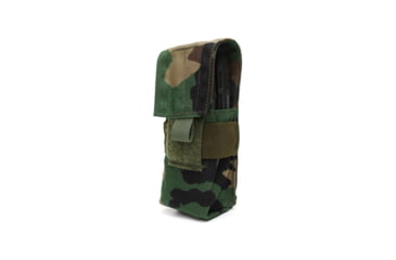 Image of LBT 1x2 Double Stacked Mag Pouch, Woodland, LBT-9010A-LC WOODLAND