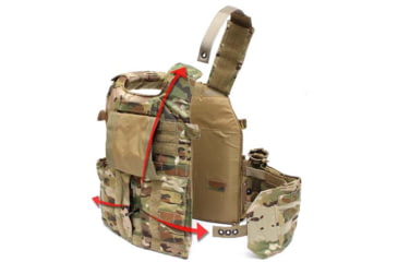 Image of LBT Sentinel Releasable Plate Carrier, Multicam, Medium, LBT-6094A-RS MC