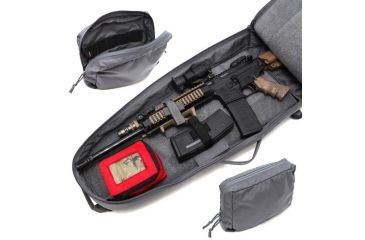 Image of LBX Tactical Full Length Rifle Bag, Wolf Grey LBX-4003 Wolf Grey