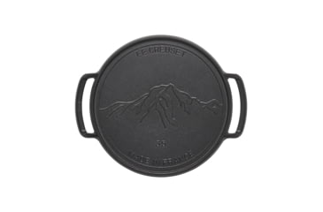 Image of Le Creuset Alpine Outdoor Collection - Pizza Pan, Matte Black, 15in, 20272035000001