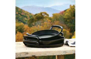 Image of Le Creuset Alpine Outdoor Collection - Square Grill Basket, Matte Black, 12in, 20271030000001