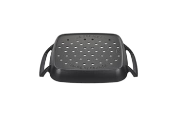 Image of Le Creuset Alpine Outdoor Collection - Square Grill Basket, Matte Black, 12in, 20271030000001