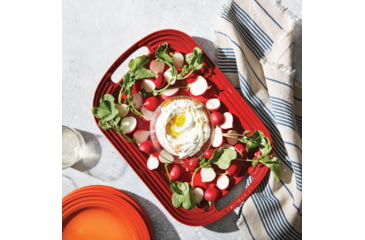 Image of Le Creuset Serving Platter, Cerise, 16.25in, 79000042060005