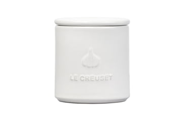 Image of Le Creuset Signature Garlic Keeper, White, 14oz, 70845142010001