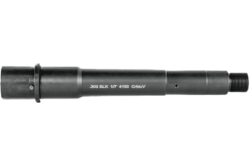 Image of Lead &amp; Steel AR-15 .300 AAC Blackout Threaded AR Barrel, 5in, Medium, Micro Length, 1-5 Twist, 5/8x24, Nitride, Black, 103255