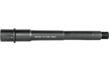 Image of Lead &amp; Steel AR-15 .300 AAC Blackout Threaded AR Barrel, 8in, Medium, Pistol Length, 1-7 Twist, 5/8x24, Nitride, Black, 103256