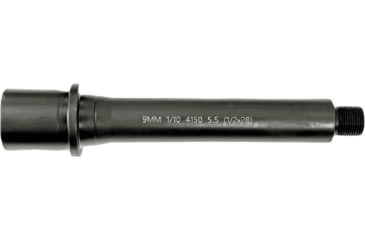 Image of Lead &amp; Steel AR-9 9mm Threaded AR Barrel, 5.5in, Straight, Blowback, 1-10 Twist, 1/2x28, Black, 122333