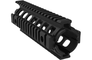 Image of Lead &amp; Steel Drop-in Quad Rail Enhanced Handguard, 7in, Cabine Length, Black, 65024