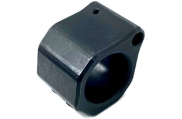 Image of Lead &amp; Steel 4140 Nitride Quality AR-15 Gas Block, 0.750in, Black, 122123