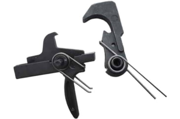 Image of Lead &amp; Steel V2 Enhanced Reliability Combat Trigger, Flat, 4.5lb, Black, 21424