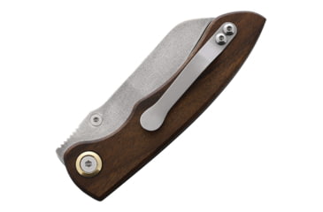 Image of Leader Knives Fuga F112 Folding Knife, 4.75in Closed, 3.5in 4116 Stainless Blade, Walnut Handle, F112
