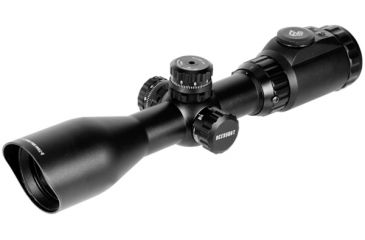 Image of Leapers 2-7x44 30mm Long Eye Relief Scout Rifle Scope w/Glass IE Mil-Dot MaxStrength QD Rings, SCP3-274LAOIEW