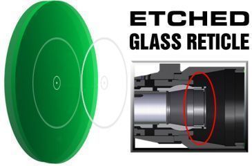 Image of Demo,Leapers 30mm 1-4.5x28 Circle Dot CQB Rifle Scope w/Glass IE Reticle and Lever Lock QD Rings SCP3-145IECDQ