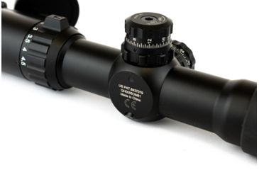 Image of Leapers 30mm 1-4.5x28 Circle Dot CQB Rifle Scope w/Glass IE Reticle and Lever Lock QD Rings SCP3-145IECDQ