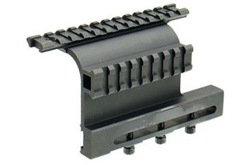 Image of Leapers 3rd Gen AK Side Mount with Double Rails MNT-973
