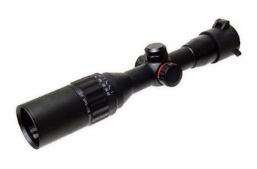 Image of Leapers 5th Gen 6X32 Mini Size A.O. Range Estimating Mil-Dot SideWheel Red/Green Illuminated Scope SCP-632AOMDL2