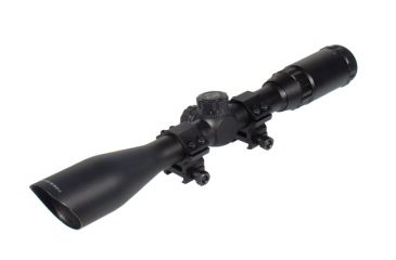 Image of Leapers 5th Gen TF2 Tactical Optics 3-12x40mm Range Estimating RGB Illuminated Rifle Scope w/ Tool Free 2 Step and W/E Adjustment SCP-M312L1