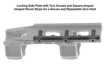 Image of Leapers ACCU-SYNC 30mm High Pro 50mm / Offset Picatinny Rings AIR32250