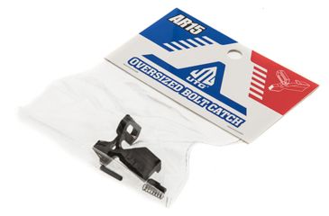 Image of Leapers AR15 Oversized Steel Bolt Catch,, Matte Black TLT-TKSBC