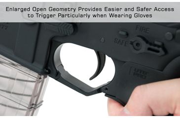 Image of Leapers AR15 Lower Upgrade Kit, Matte Black TLT-TKS01