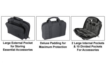 Image of Leapers UTG Armorer's Tool Black Case Inside Pockets