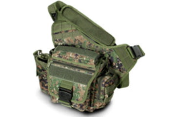 Image of UTG Pro Multi Functional Tactical Messenger Bag - Woodland Digital
