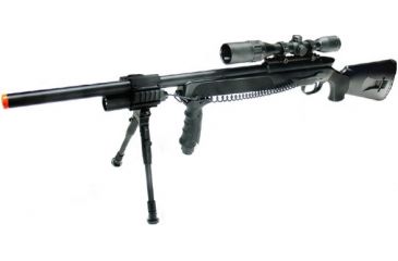 Image of Leapers Gen 3 AccuShot Competition Master Sniper Rifle-Black SOFT-M324S-A