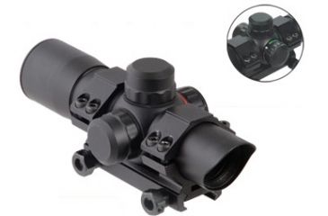 Image of Leapers Golden Image CQB red/green dot with integra weaver/picatinny mount SCP-RD30RGWS