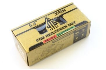 Image of Leapers UTG 5th Gen 6.8in ITA Red/Green Dot Sight w/ QD Mount &amp; Lens Caps SCP-DS3068W