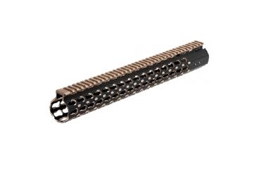 Image of Leapers Keymod AR15 15 SS Rail, Black/Bronze MTU019SSKZ2
