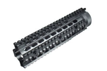 Image of EDEMO UTG Pro AR15 Mid Length 9in Free Float Quad Rail, Black, MTU004, EDEMO1