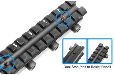 Image of Leapers Compensation Scope Mount for RWS Airgun w/ T06 Trigger MNT-DNT06