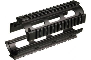 Image of NEW Leapers UTG PRO Model 4/AR15 Carbine Length Drop-in Quad Rail, 12 Rail Covers, MTU001