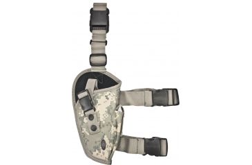 Image of Leapers New Gen Elite Tactical Leg Holster, Right Hand, Army Universal Digital Camo PVC-H168R
