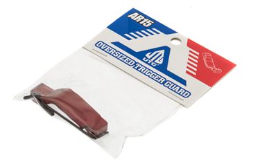 Image of Leapers Oversized Trigger Guard for AR15, Matte Red TLT-TKSTGR