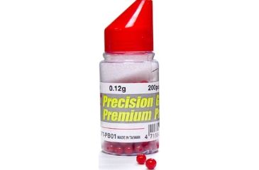 Image of Leapers Precision Ground Premium BB Pellets-Paintball 288 Count .12g Bottle SOFT-PB01