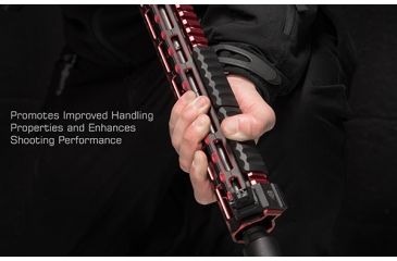 Image of Leapers Profile Picatinny Panel Covers, 2.7 inches Black, 6/Pack RB-HP27B