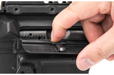 Image of Leapers Quick Install Dust Port Cover,.223/5.56, Matte Black RBT-TKSDC