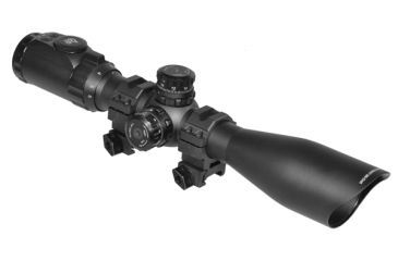 Image of Leapers UTG 1.5-6x44 Rifle Scope w/ Illuminated 36-Color Mil-Dot Reticle SCP3-U156IEW