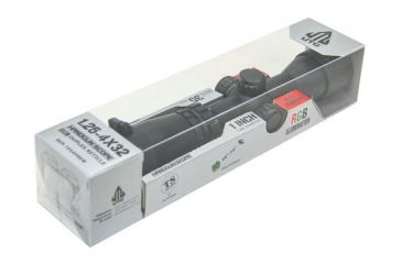 Image of Leapers UTG 1.25-4X32 1in. Handgun Scope with Duplex Reticle, _x000D_ SCP-1254PRGW