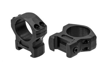 Image of UTG 1"/2PCs Low Profile Steel Picatinny Rings, 16 mm Wide RSW1104
