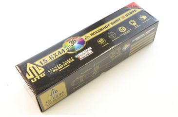 Image of Leapers UTG 1.5-6x44 Illuminated 36-Color Rifle Scope, Glass-Etched Mil-Dot Reticle SCP3-UG156IEW