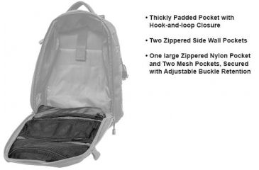 Image of Leapers UTG 1-Day Situational Preparedness Back Pack,Black PVC-P124B