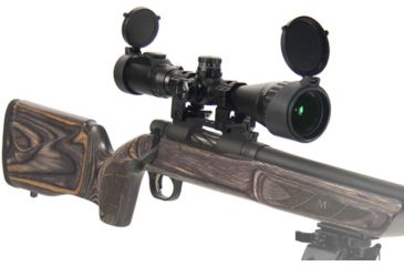 Image of Leapers UTG 1 in. 3-9X40 AO True Hunter IE Scope with Zero Locking-Reset WE, Rings and Lens Cover, x000D SCP-U394AOIEW